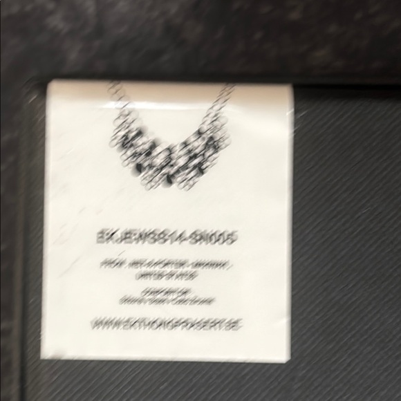 EK Thongprasert’s Crystal Necklace by Veronica Misako Gledhill. 
New in gift box